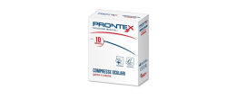 Garza Compressa Oculare Cotone Texil Prontex 10 Pezzi