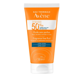 Avène Fluido Senza Profumo SPF 50+ Solare Viso 50ml