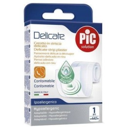 Pic Delicate Cerotto Striscia Antibatterica 6x50cm 1 pezzo