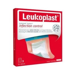 Leukomed Sorbact 8x10cm 5 Pezzi