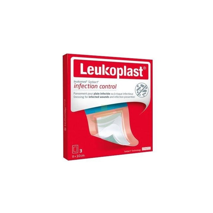 Leukomed Sorbact 8x10cm 5 Pezzi