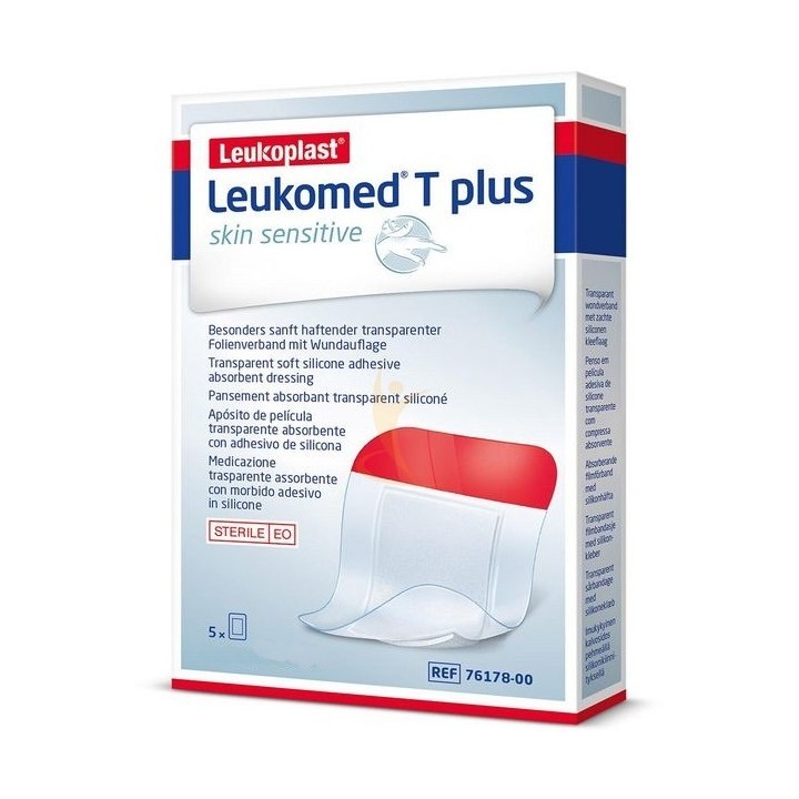 Leukomed T Plus Medicazione Post Operatoria Trasparente Impermeabile 8x10cm 5 Pezzi