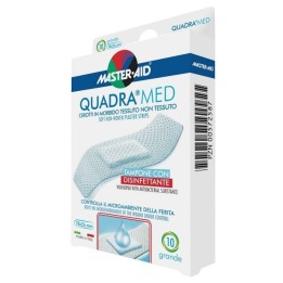 Master Aid Quadra Med Dermoattivo Super 86x39mm 10 Pezzi