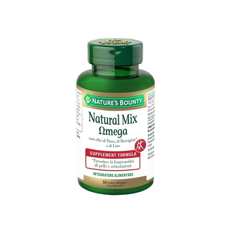 Nature's Bounty Natural Mix Omega 60 perle