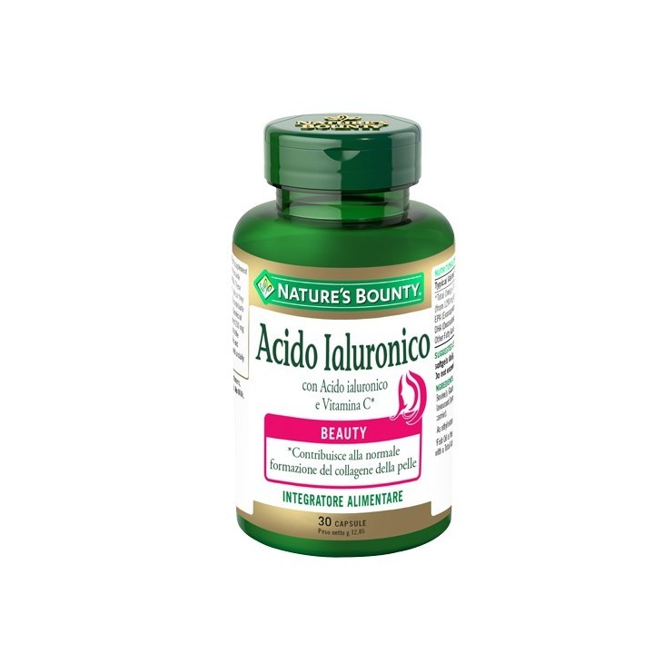 Nature's Bounty Acido Ialuronico 30 capsule