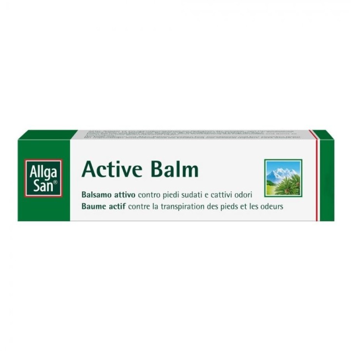 AllgaSan Active Balm Per Piedi Sudati Contro Cattivo Odore 50ml