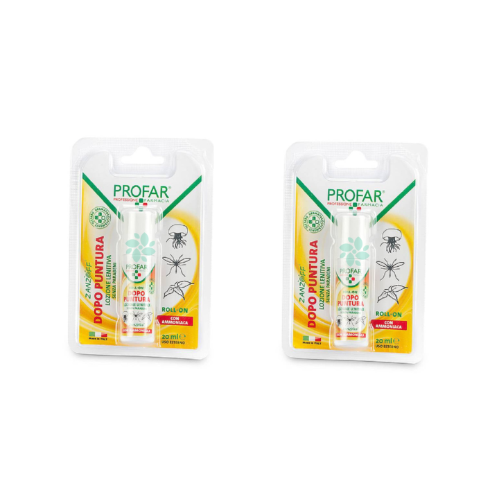 Profar Zanzof Roll-on Dopo Puntura con Ammoniaca X 2 confezioni