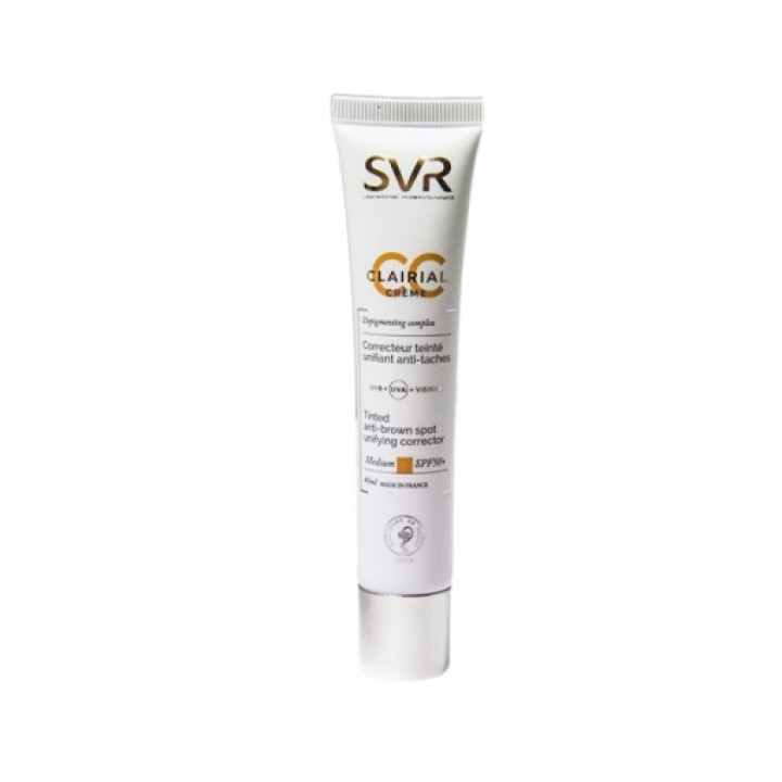 SVR Clairial CC Cream Correttore Colorato SPF50+ Medium 40ml