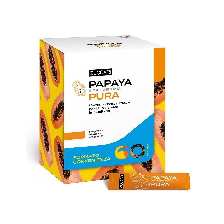 Zuccari Papaya Pura Bio Fermentata 60 bustine