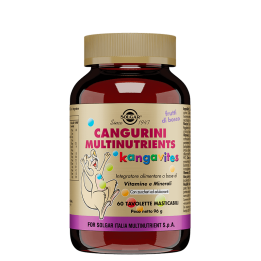 Solgar Cangurini Multinutrients Frutti di Bosco 60 tavolette masticabili