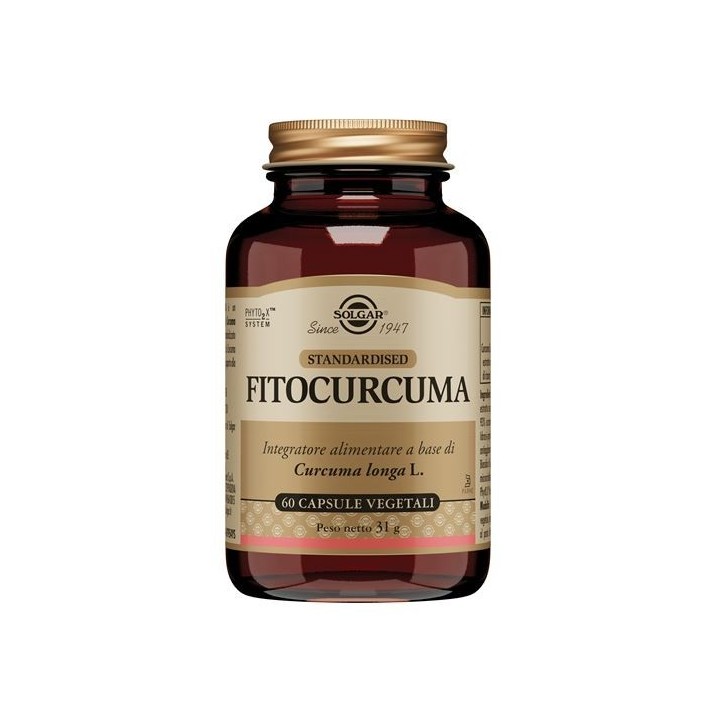 Solgar Fitocurcuma 60 capsule vegetali