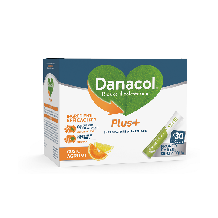 Danacol Plus+ 30 Stick Gel da 15 ml