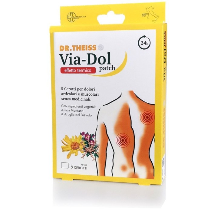 Dr Theiss Via Dol Patch 5 Cerotti Effetto Termico