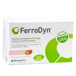 Metagenics Ferrodyn 84 compresse masticabili Gusto Fragola