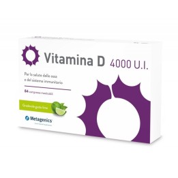 Metagenics Vitamina D 4000 UI 84 compresse masticabili