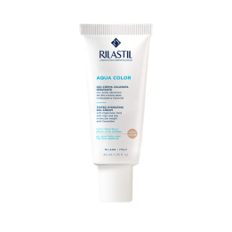 Rilastil Aqua Color Gel Crema Colorata Idratante Tonalità Medium 40ml