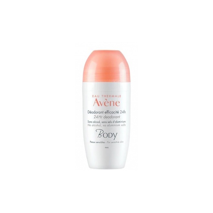 Avene Eau Thermale Deodorante Body 24h Roll On 50ml