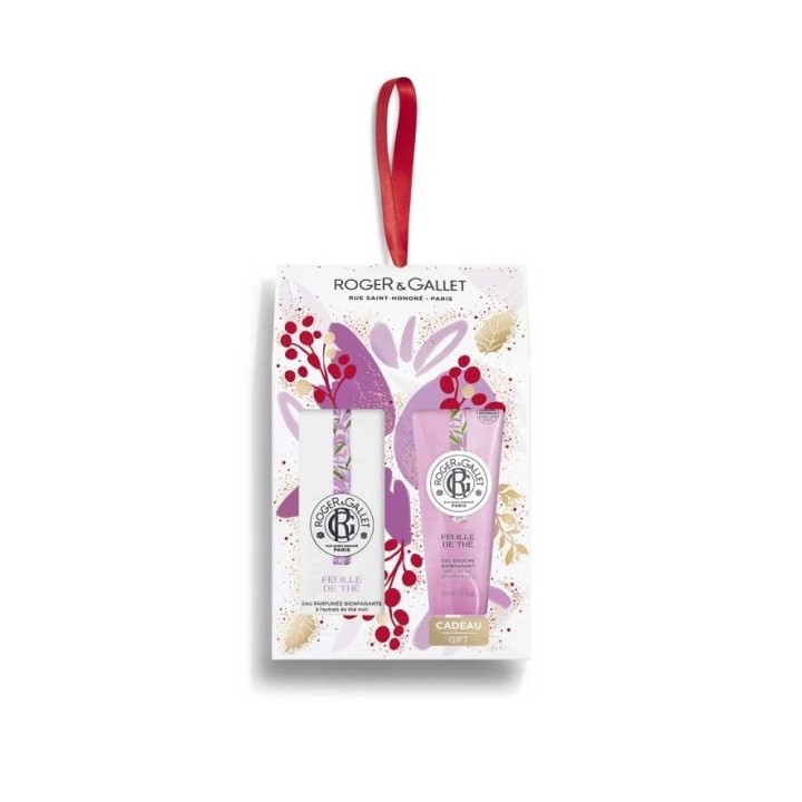 Roger & Gallet Set Feuille de The Eau de Toilette 30ml + Gel Doccia 50ml