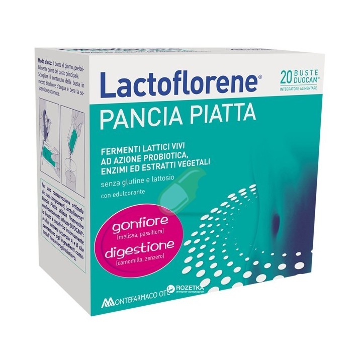 Lactoflorene Pancia Piatta 20 buste duocam