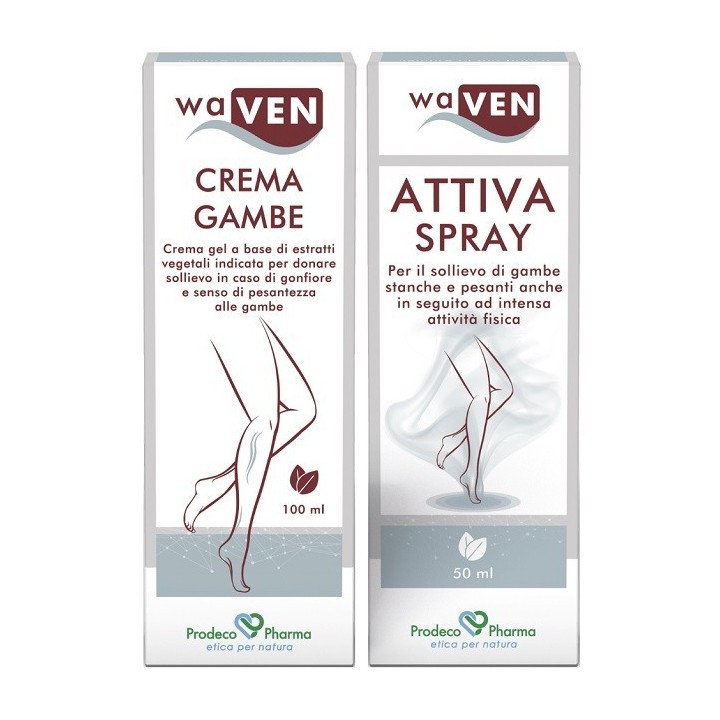 WAVEN CREMA GAMBE 100ML+ATTIVA