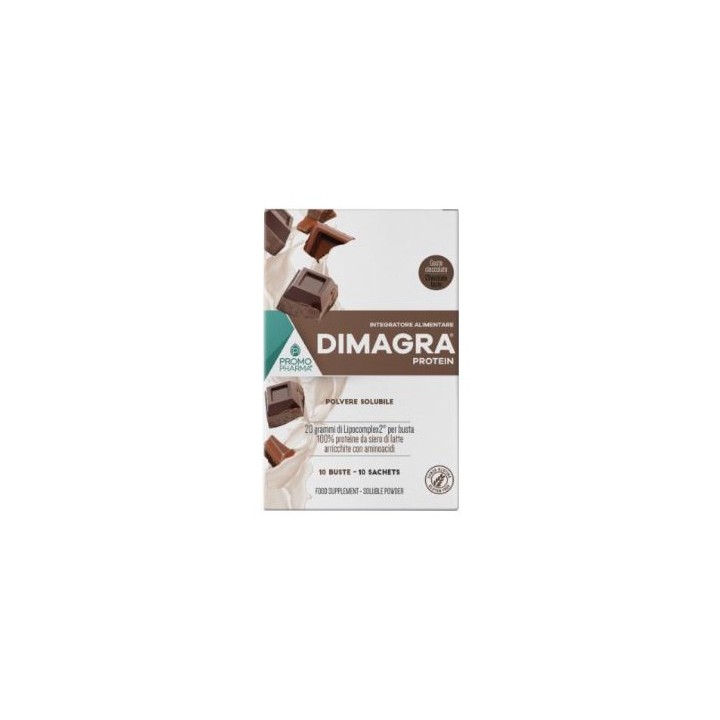 Dimagra protein cioccolato 10 bustine