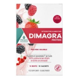 Dimagra Protein Red Fruit 10 Bustine