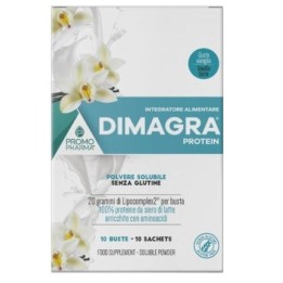 Dimagra Protein Vaniglia 10 Bustine