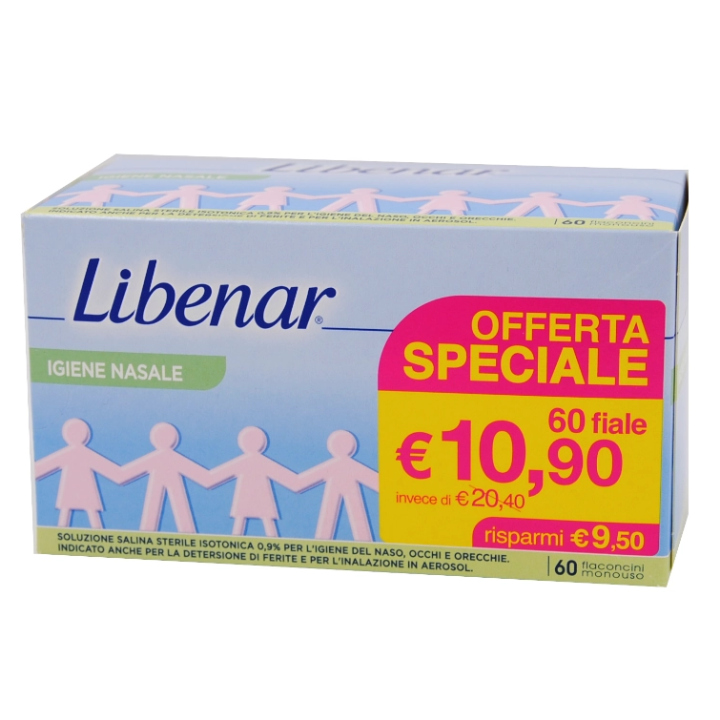 Libenar 60 flaconcini da 5 ml