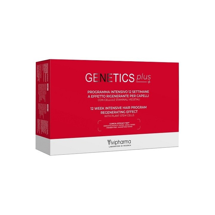 Genetics Plus Programma Intensivo 12 Settimane A Effetto Rigenerante Con Cellule Staminali Vegetali 14 Fiale 5 Ml