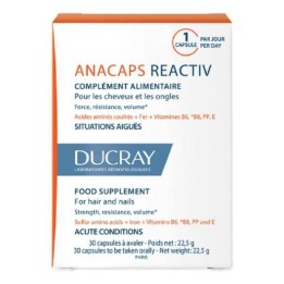 Ducray Anacaps Reactiv Caduta Occasionale Capelli 30 capsule