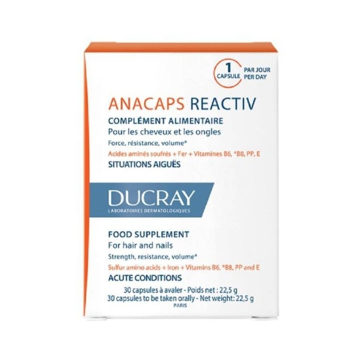 Ducray Anacaps Reactiv Caduta Occasionale Capelli 30 capsule
