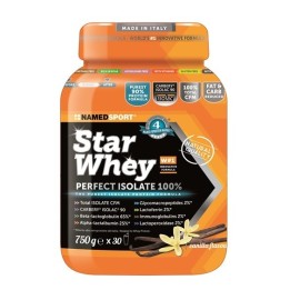 Named Sport Star Whey Isolate Sublime Vaniglia Integratore Proteico 750 G