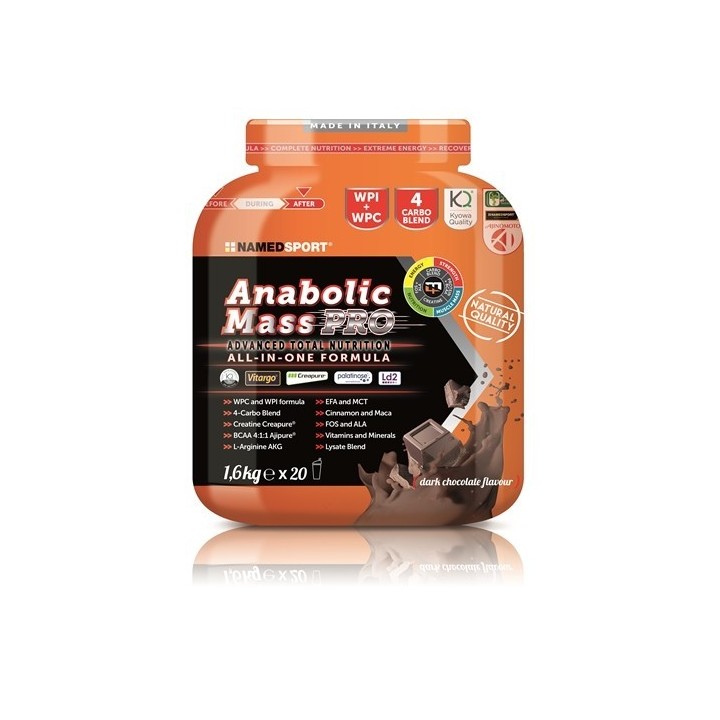 NAMEDSPORT® Anabolic Mass PRO 1,6 Kg