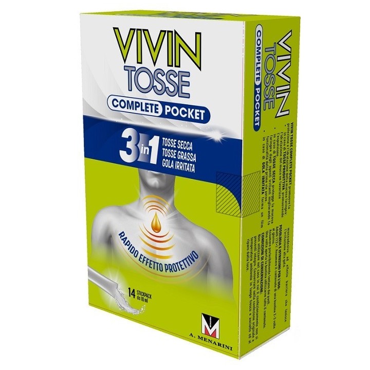 Vivin Tosse Pocket 14 stickpack da 10 ml