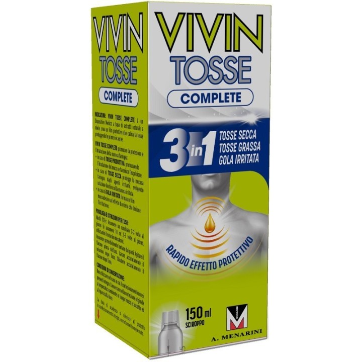Vivin Tosse Complete Sciroppo 150 ml