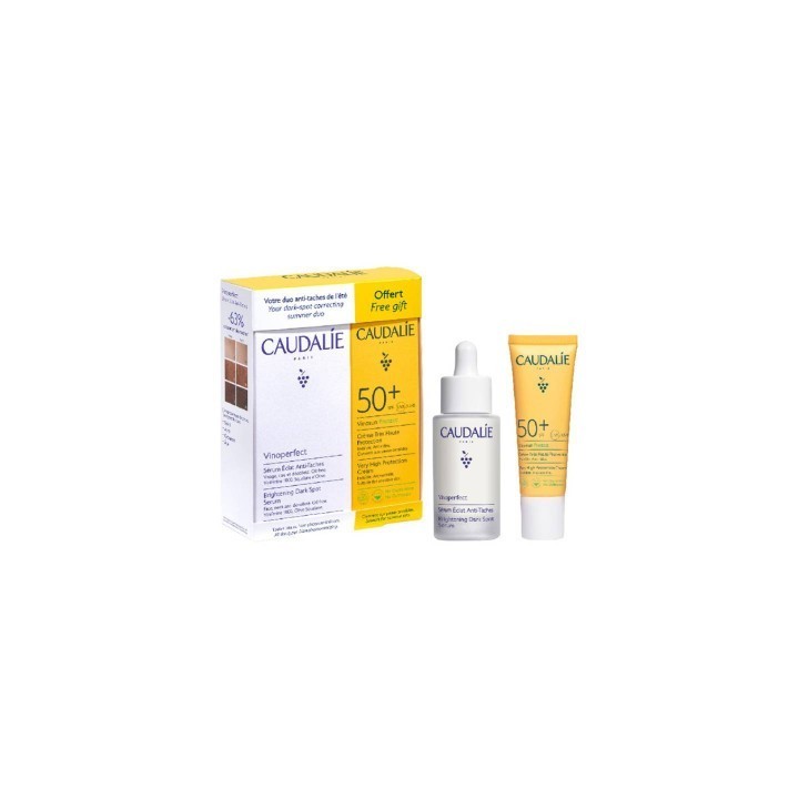 Vinoperfect Siero Anti-Spot Radiance 30 ml + Vinosun Protect Cream SPF50+ 25 ml Gratis