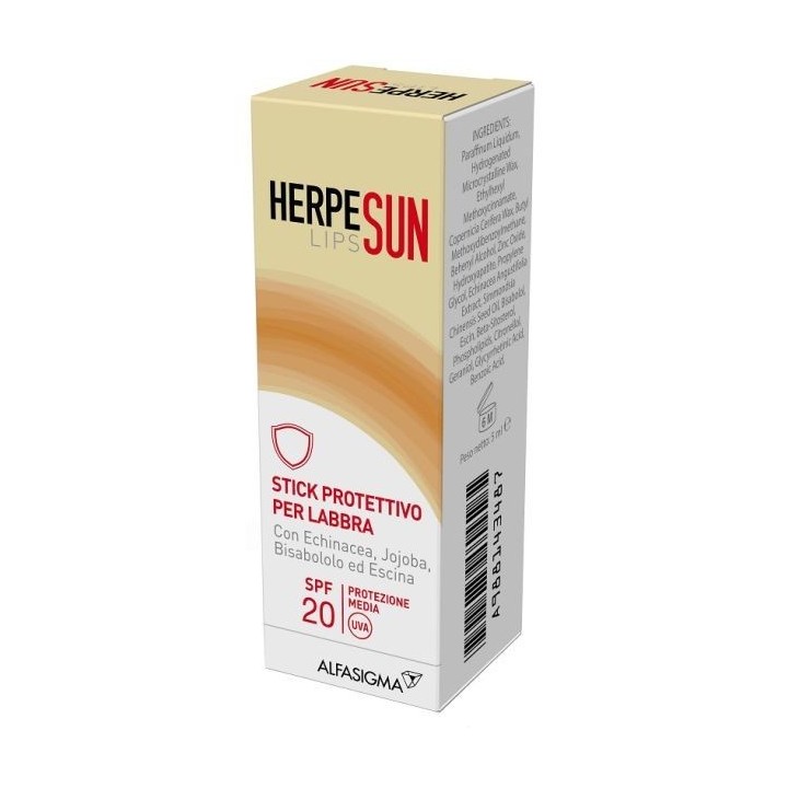 Herpesun Lips Stick Labbra 5ml