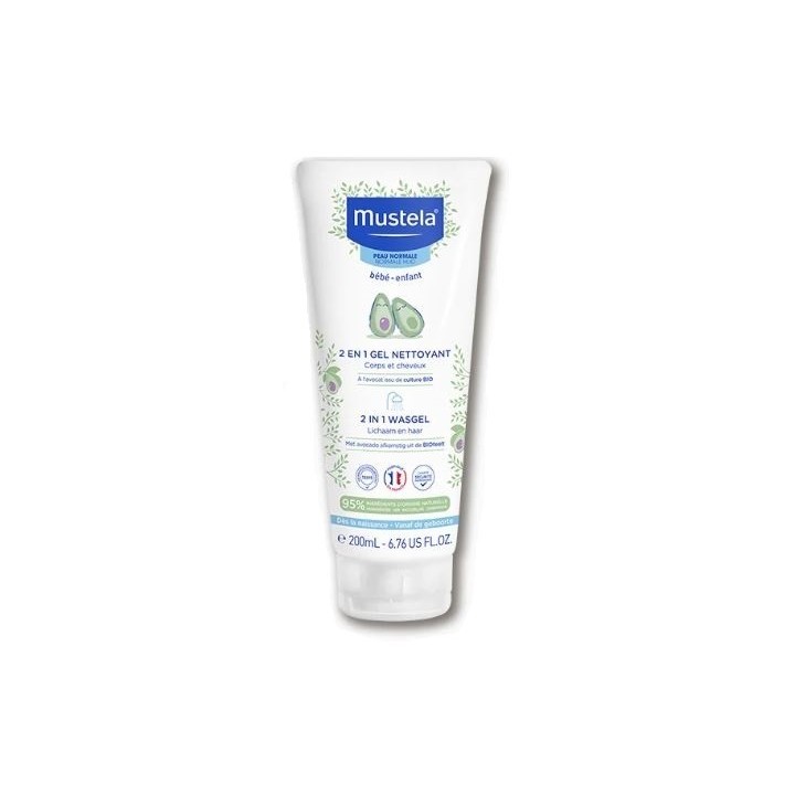 Mustela Gel 2 In 1 200ml