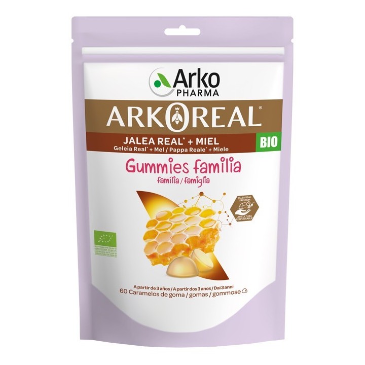 Arkoreal Gummies Famiglia Bio 60 Caramelle Gommose