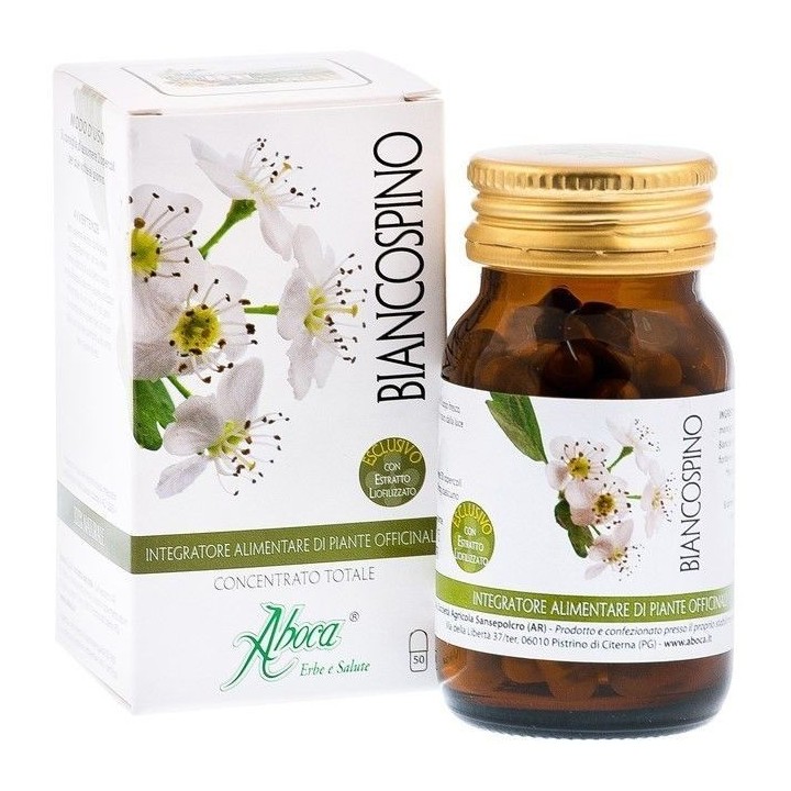 Aboca Biancospino Concentrato Totale 50 Opercoli