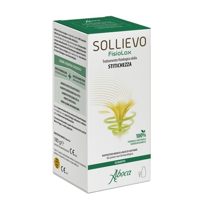 Aboca Sollievo Fisiolax Sciroppo 180g