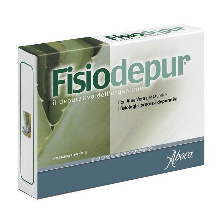 Aboca Fisiodepur Concentrato Fluido 10 Flaconcini