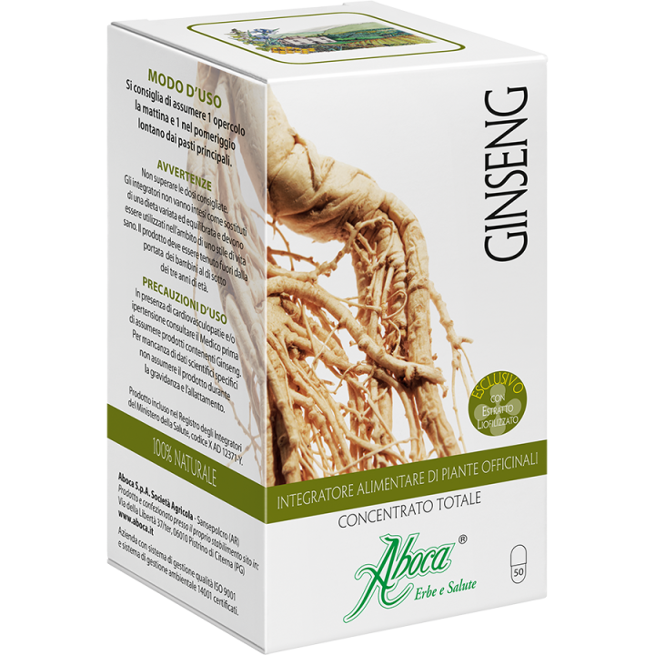 Aboca Ginseng Concentrato Totale 50 opercoli