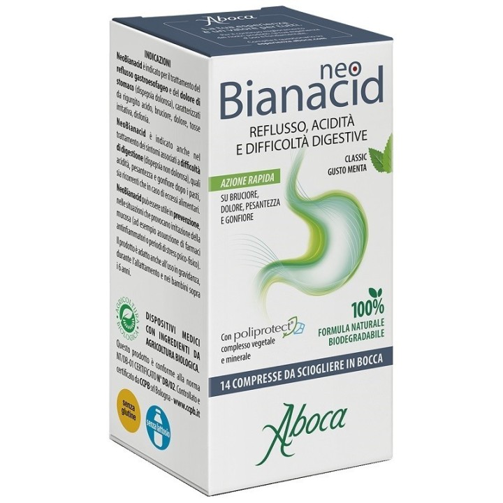 Aboca Neobianacid 45 Compresse Masticabili