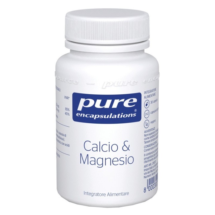 Pure Calcio & Magnesio 30 capsule