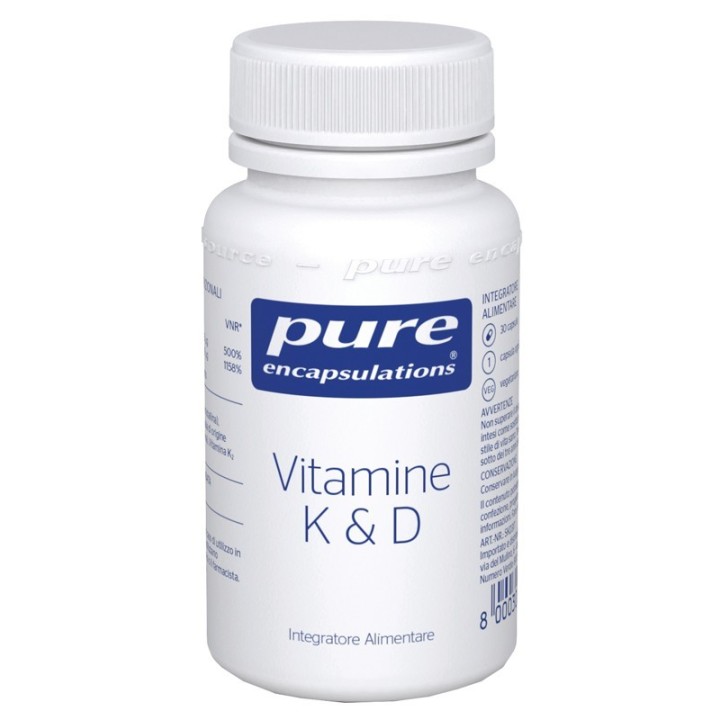 Pure Vitamine K & D 30 capsule