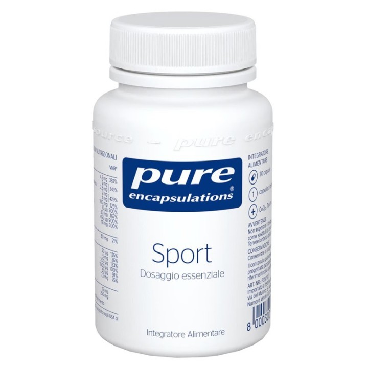 Pure Sport Dosaggio Essenziale 30 capsule