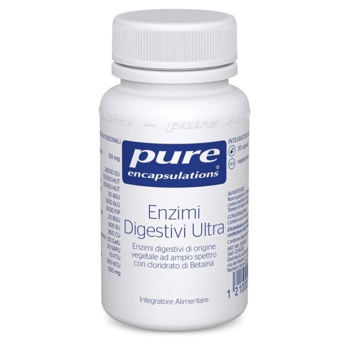 Pure Enzimi Digestivi Ultra 30 capsule