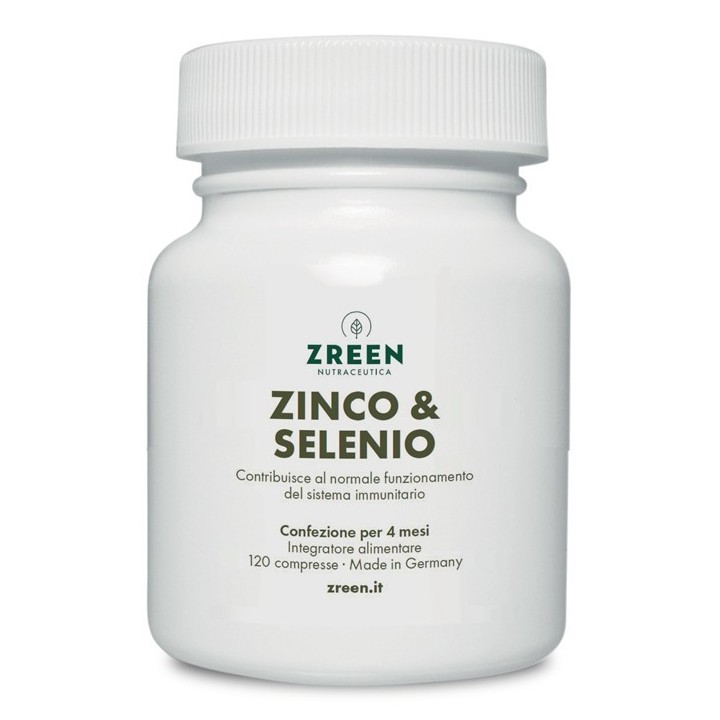 Zreen (Natugena) Zinco & Selenio 120 copresse