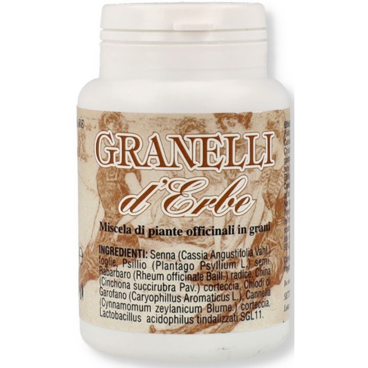Granelli d'Erbe Miscela di Piante Officinali in Grani 50 g